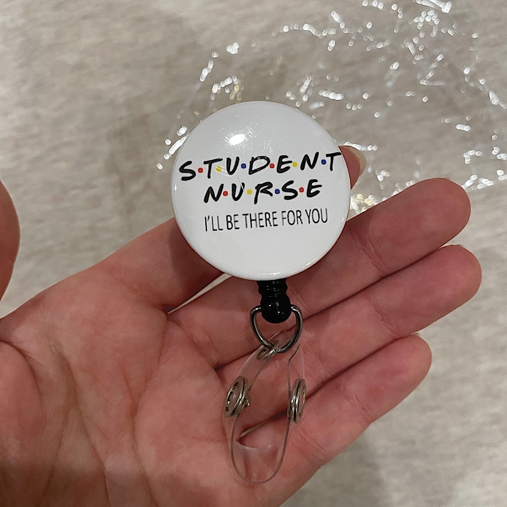 FRIENDS Student Nurse Badge Reel
